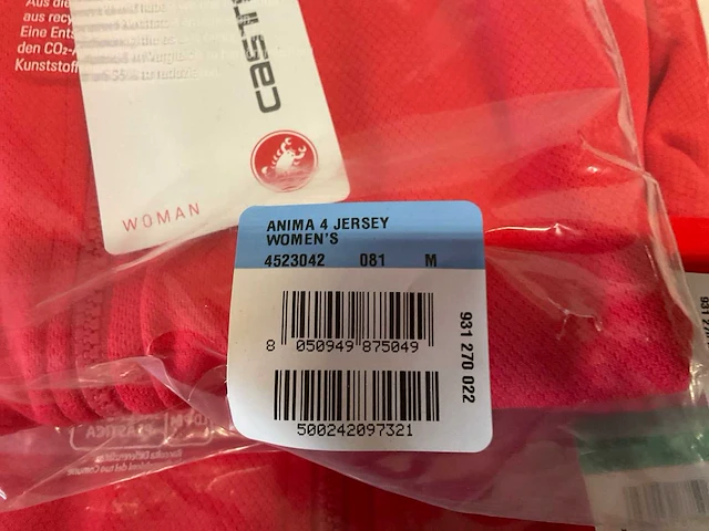 Castelli anima 4 fietsshirt maat m - afbeelding 2 van  2