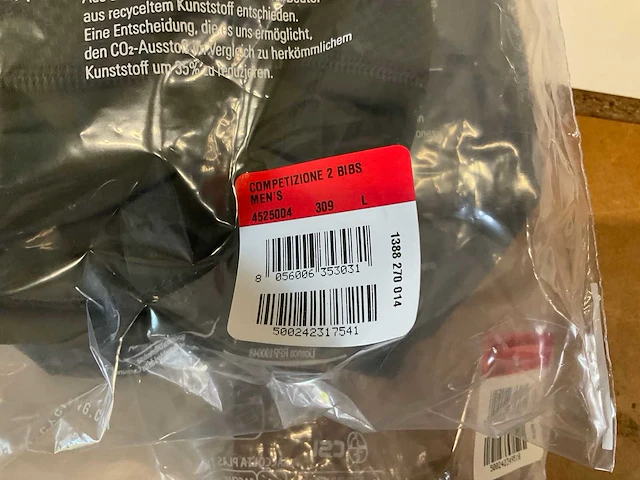 Castelli competizione 2 wielrenbroek maat l - afbeelding 2 van  2