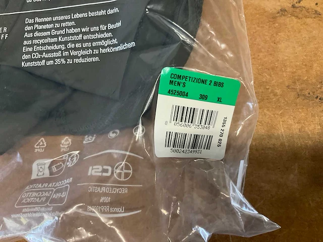 Castelli competizione 2 wielrenbroek maat xl - afbeelding 2 van  2