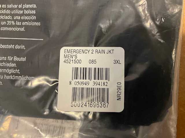 Castelli emergency 2 wielerjack maat 3xl - afbeelding 2 van  2