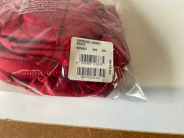 Castelli espresso fietsshirt maat 3xl - afbeelding 2 van  2