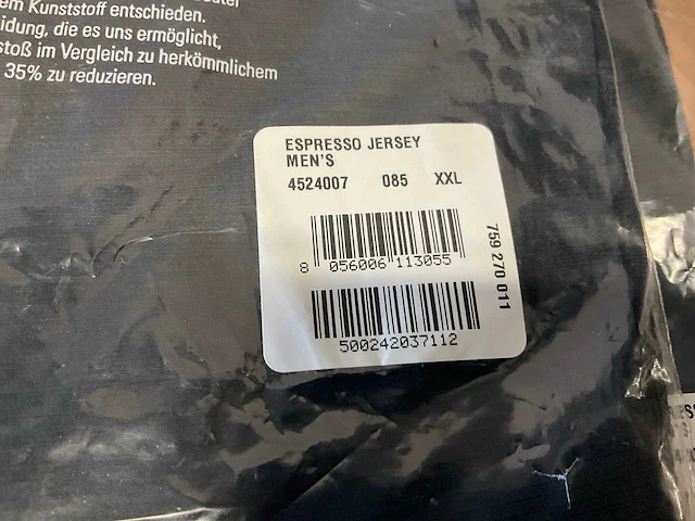 Castelli espresso fietsshirt maat xxl - afbeelding 2 van  2