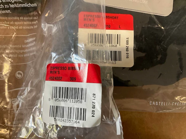 Castelli espresso maat s wielrenbroek maat l - afbeelding 2 van  2