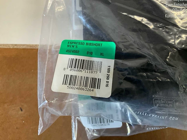 Castelli espresso maat s wielrenbroek maat xl - afbeelding 2 van  2