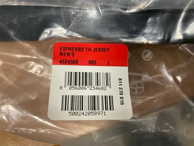 Castelli espresso wielershirt maat l - afbeelding 2 van  2
