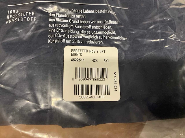 Castelli perfetto ros 2 fietsjack maat 3xl - afbeelding 2 van  2