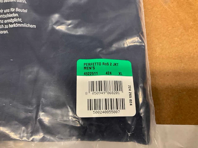 Castelli perfetto ros 2 fietsjack maat xl - afbeelding 2 van  2