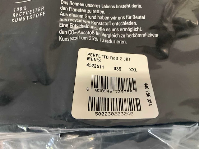 Castelli perfetto ros 2 fietsjack maat xxl - afbeelding 2 van  2