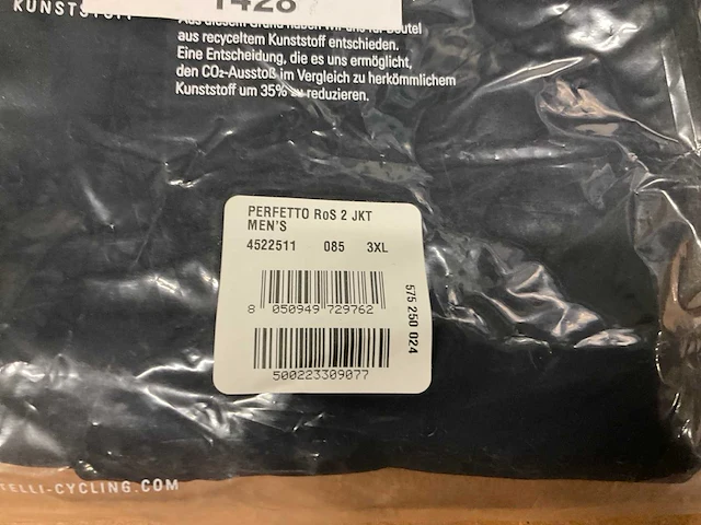 Castelli perfetto ros 2 herenwielerjack maat 3xl - afbeelding 2 van  2