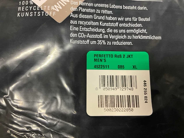 Castelli perfetto ros 2 herenwielerjack maat xl - afbeelding 2 van  2