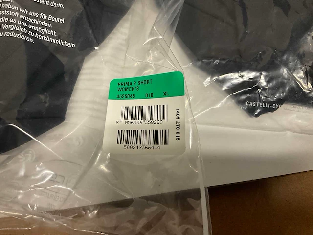 Castelli prima wielrenbroek maat xl - afbeelding 2 van  2