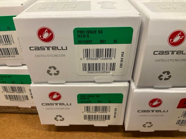 Castelli pro issue ss ondershirts maat xl (2x) - afbeelding 2 van  2