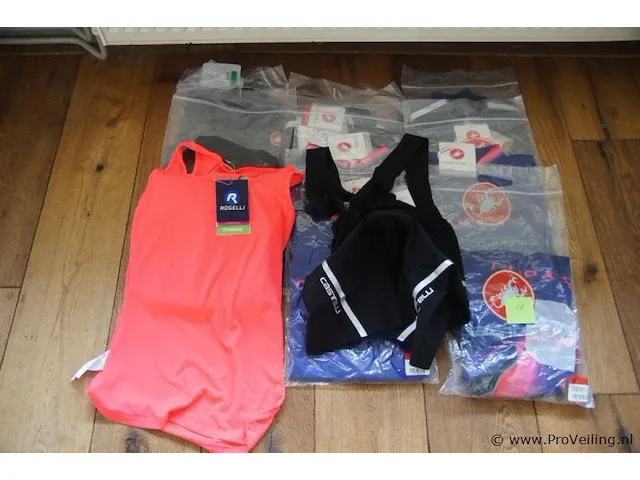 Castelli & rogelli fietsbroeken & shirts - afbeelding 1 van  2