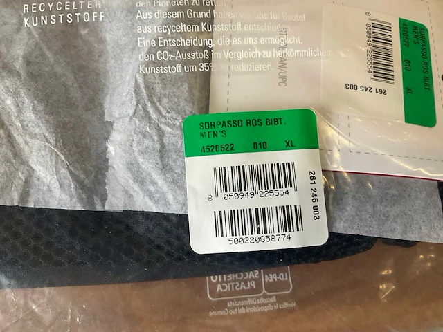 Castelli sorpasso ros bibt wielrenbroek maat xl - afbeelding 2 van  2