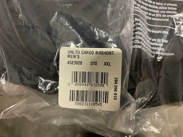 Castelli unltd cargo wielrenbroek maat xxl - afbeelding 2 van  2
