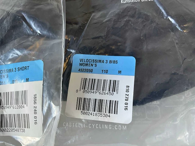 Castelli velocissima 3 wielrenbroek maat m - afbeelding 2 van  2