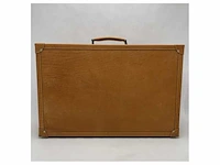 Castiglioni giovanni brown leather suitcase - 70697 - afbeelding 5 van  8