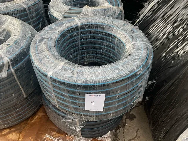 Castor iso 7751 ohm/t blue rubberen waterslang (20x) - afbeelding 1 van  6