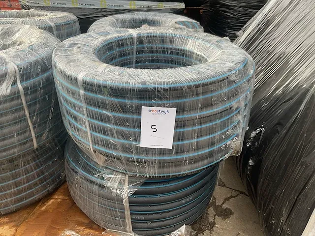 Castor iso 7751 ohm/t blue rubberen waterslang (20x) - afbeelding 2 van  6