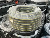 Castor iso 7751 ohm/t yellow/red/green rubberen waterslang (35x)