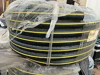 Castor iso 7751 ohm/t yellow/red/green rubberen waterslang (35x) - afbeelding 5 van  5