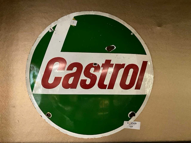 Castrol service reclamebord - afbeelding 2 van  2