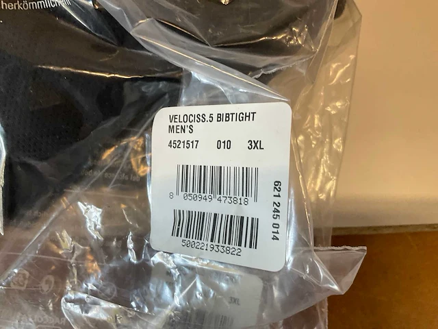 Castyelli velocissimo 5 wielrenbroek maat 3xl - afbeelding 2 van  2