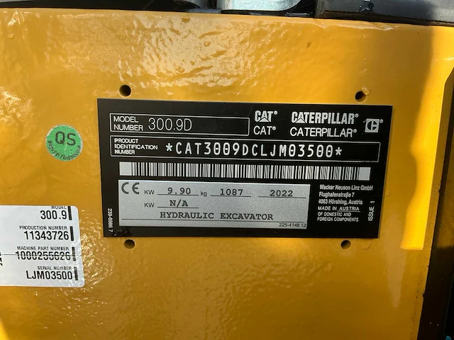 Cat - - 300.9d - minigraafmachine - afbeelding 18 van  34