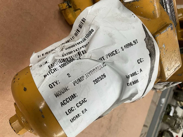 Cat 10r7054 hydraulische pomp - afbeelding 6 van  6