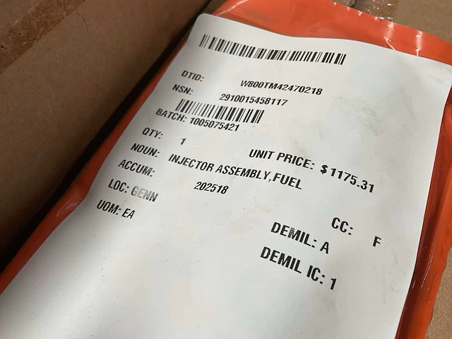 Cat 387-9428 injector - afbeelding 4 van  4