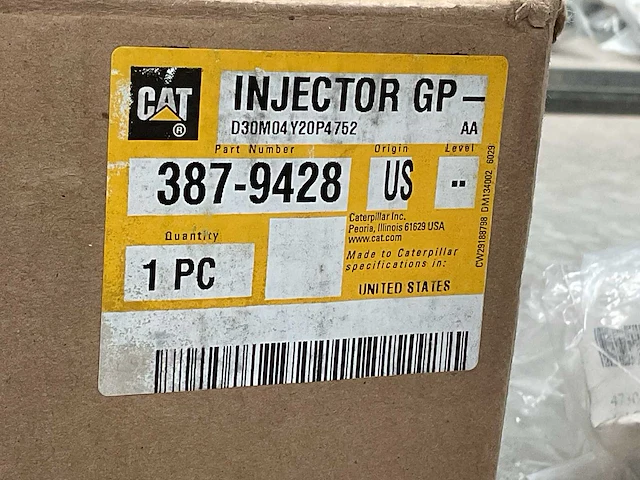 Cat 387-9428 injector - afbeelding 3 van  4