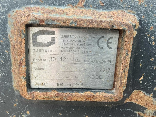 Cat / caterpillar 972m xe wiellader / shovel - afbeelding 46 van  53