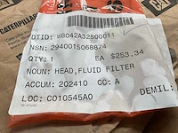 Cat fluid filter head - afbeelding 5 van  5