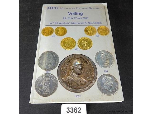 Catalogus munten - postzegelveiling - afbeelding 1 van  5