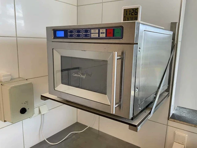 Caterchef - magnetron met wandschap - afbeelding 1 van  6