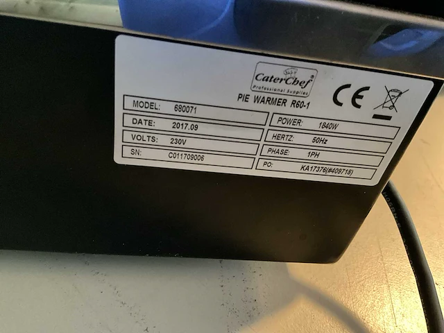 Caterchef 680071 warmhoudvitrine - afbeelding 8 van  8