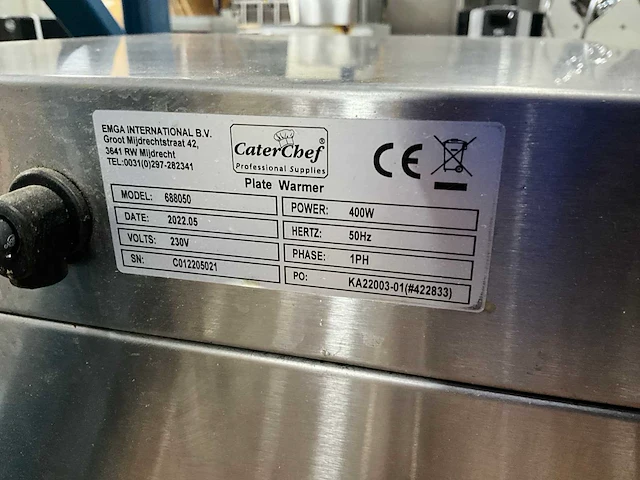 Caterchef 688050 bordenwarmer - afbeelding 5 van  5