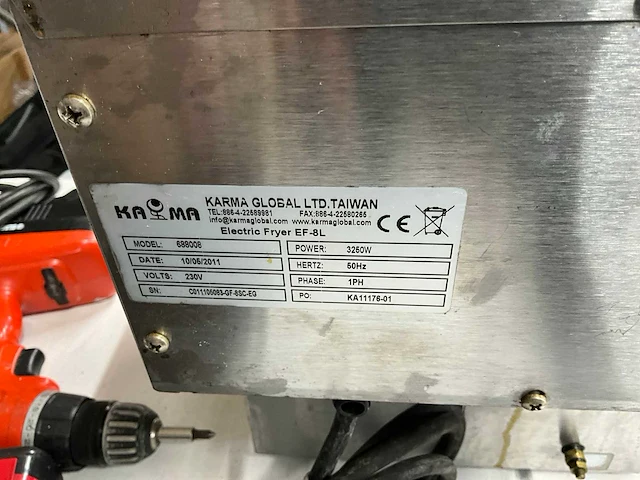 Caterchef ef-8l friteuse - afbeelding 4 van  4