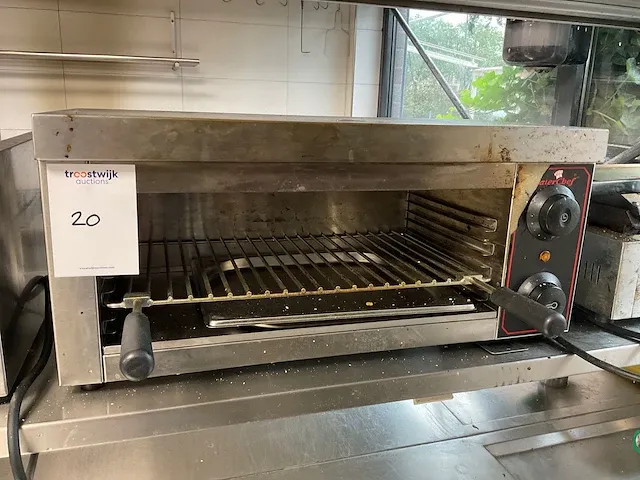 Caterchef salamander at-936 grillapparaat - afbeelding 1 van  8