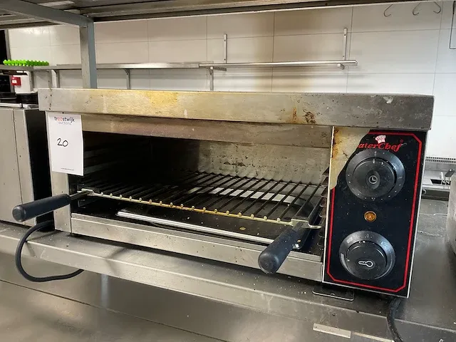 Caterchef salamander at-936 grillapparaat - afbeelding 2 van  8