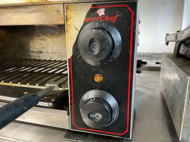 Caterchef salamander at-936 grillapparaat - afbeelding 3 van  8