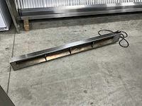 Caterchef strip heater 1400 rvs warmtebrug - afbeelding 1 van  6