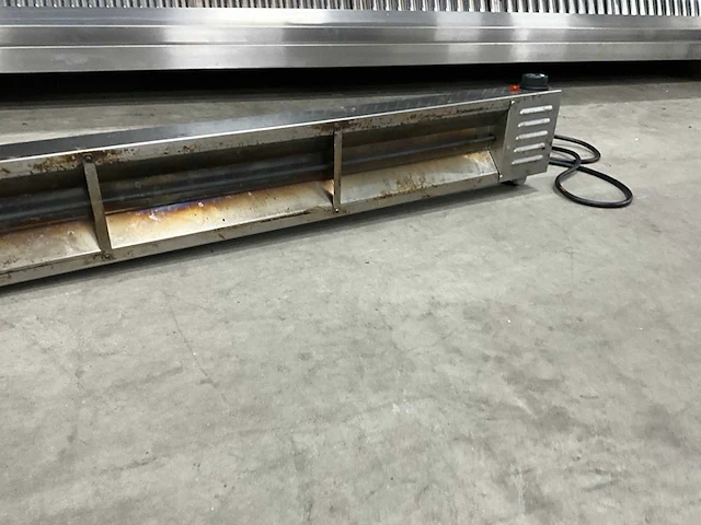 Caterchef strip heater 1400 rvs warmtebrug - afbeelding 4 van  6