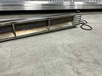 Caterchef strip heater 1400 rvs warmtebrug - afbeelding 4 van  6