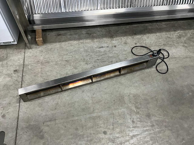 Caterchef strip heater 1400 rvs warmtebrug - afbeelding 2 van  6