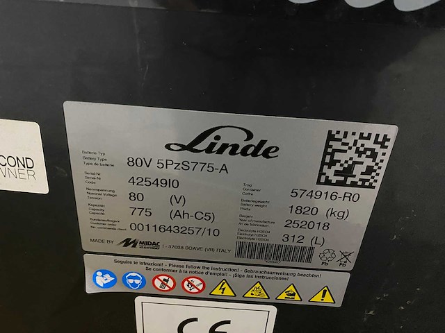 Caterpillar - 2011 - ep30k pac - vorkheftruck - afbeelding 12 van  13