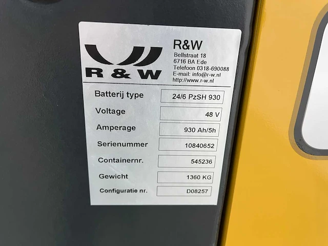 Caterpillar - 2023 - nrm25n3 - reachtruck 4-weg 2.5t - afbeelding 49 van  53