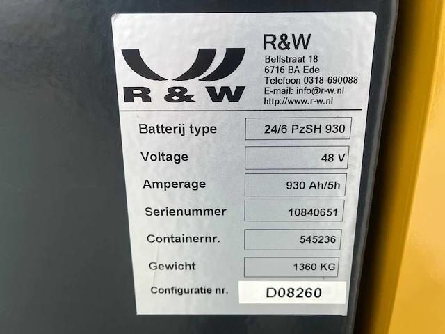 Caterpillar - 2023 - nrm25n3 - reachtruck 4-weg 2.5t - afbeelding 32 van  42