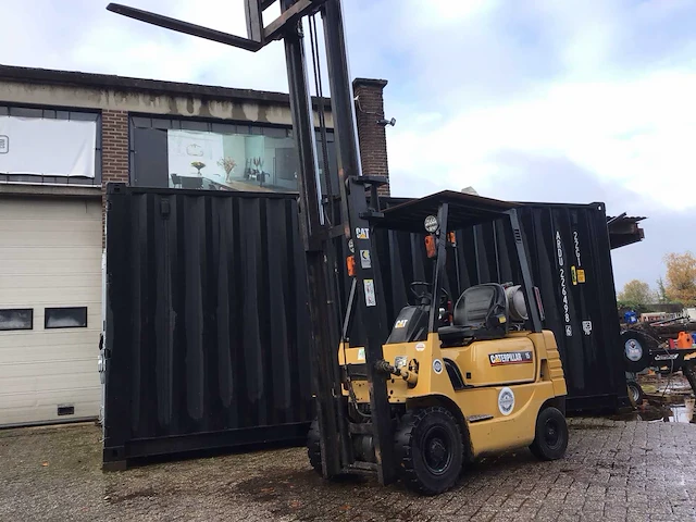 Caterpillar - gp15 - vorkheftruck 4444 uur mitsubishi motor - afbeelding 2 van  13