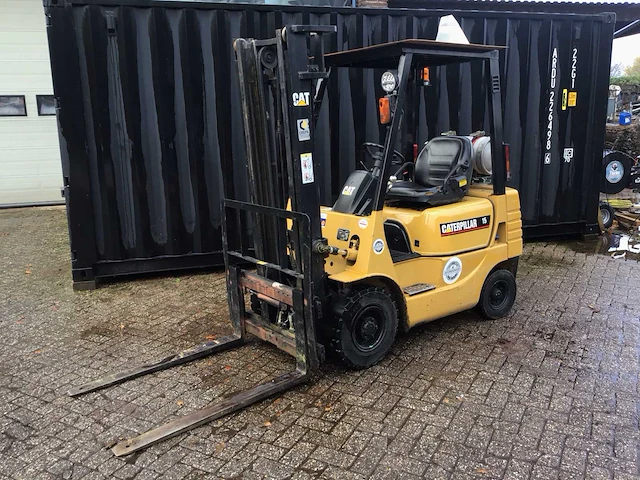 Caterpillar - gp15 - vorkheftruck 4444 uur mitsubishi motor - afbeelding 1 van  13